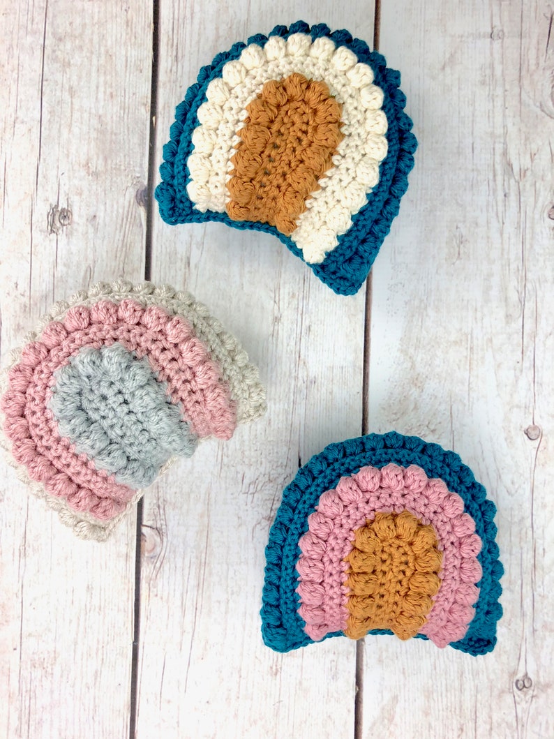Crochet Rainbow Baby Rattle Pattern, Crochet Baby Rattle Pattern, Crochet Rainbow Baby Gift, Crochet Baby Shower Gift, Crochet Baby Toy image 5