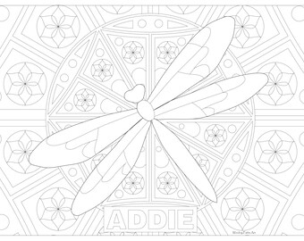 Fairy 32/" x 24/" Giant Coloring Poster