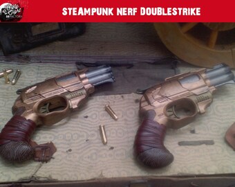 Steampunk gun nerf Doublestrike