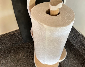 Heart paper towel holder