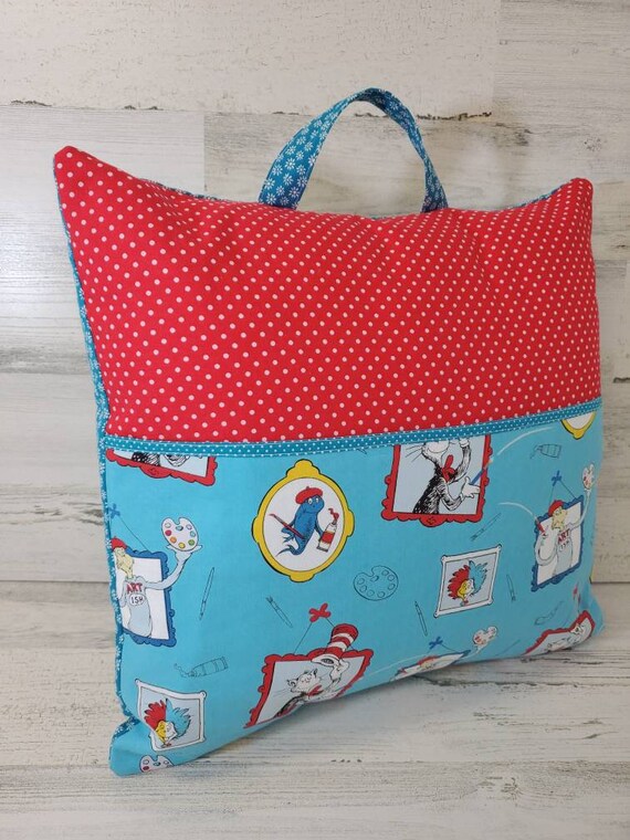 Book Pillow for Kids Reading Pillow Cover Reading Pillow Etsy
