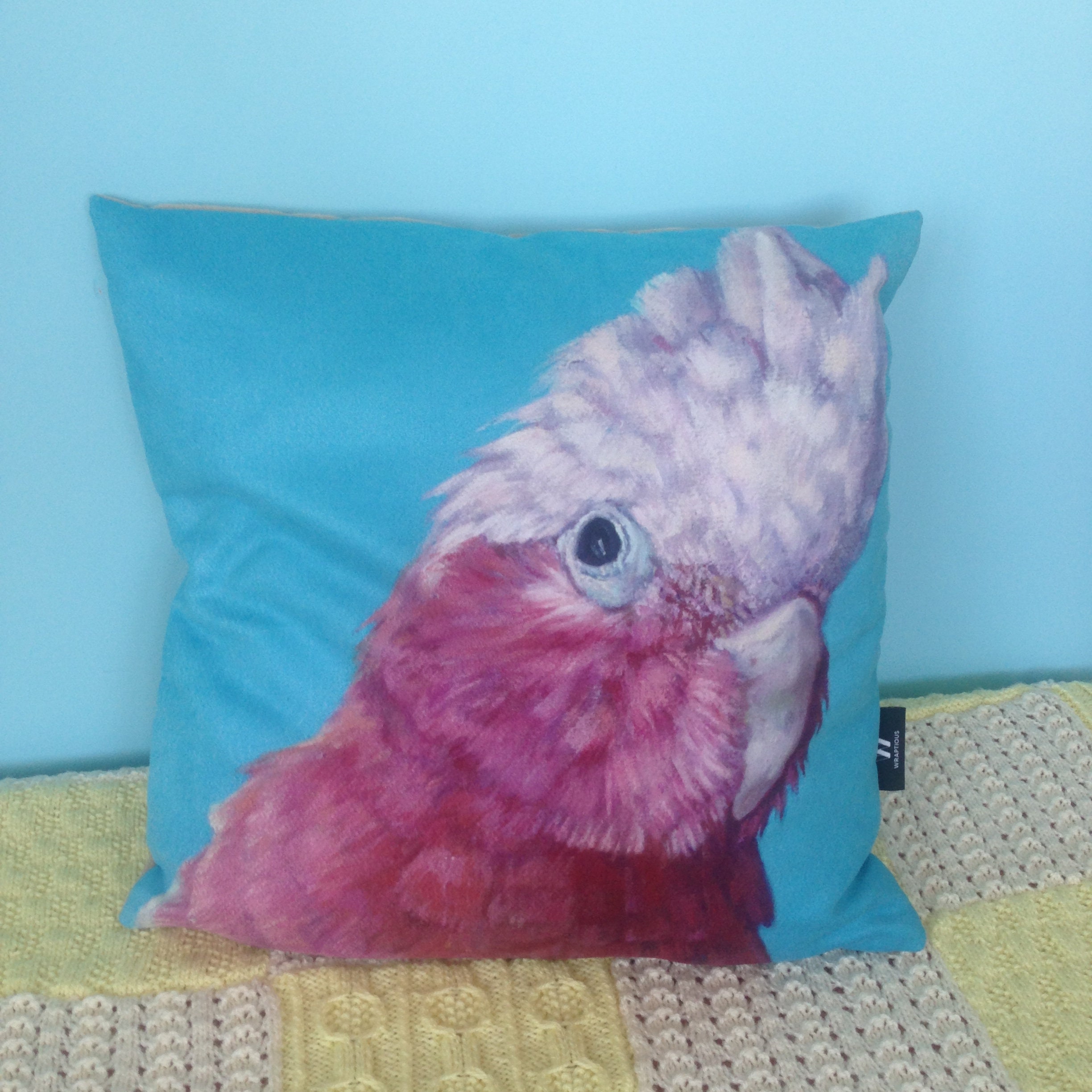 Galah Cushion Cover Cockatoo Pillow Cover Gift For Parrot Etsy Galah Cushion Cover Cockatoo Pillow Cover Gift For Parrot Etsy