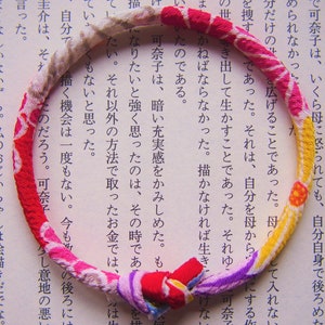 Bracelet for Women, Women Bracelet, Everyday Bracelet, Adjustable Bracelet, Kimono Bracelet, Japanese Jewelry, Minimalist Bracelet, Flower