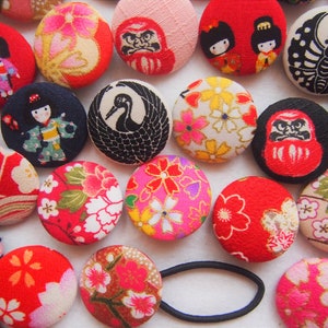 Set of 5/10/20, Japanese Accessories, Kimono Accessories, Japanese Gift, Hair Ties, Hair Accessories, Pony Tail Holder, Hair Accessory Gifts