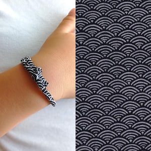 Pulsera de olas del océano, pulsera de playa, pulsera de surf, minimalista, pulsera ajustable, pulsera duradera, minimalista, regalo para novio, novia y mejor amiga.