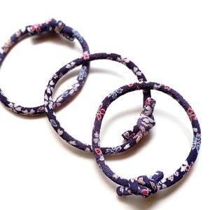 Purple Flower Bracelet, Cherry Blossom Bracelet, Talisman Bracelet, Lucky Bracelet, Sakura Bracelet, Protection bracelet, Elegant Bracelet