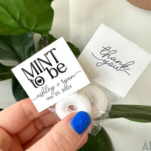 Mint to Be Wedding Favors, Wedding Favors, Wedding Favor Mints, Personalized Wedding Favor, Rustic Wedding Favors, Custom Wedding Mint Label