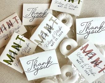 Mint to Be Wedding Favors, Mint Favors, Personalized Wedding Mint Favors, Rustic Wedding Favors, Custom Wedding Mint Labels, Wedding Mints