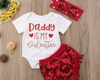 daddy is my valentine outfit