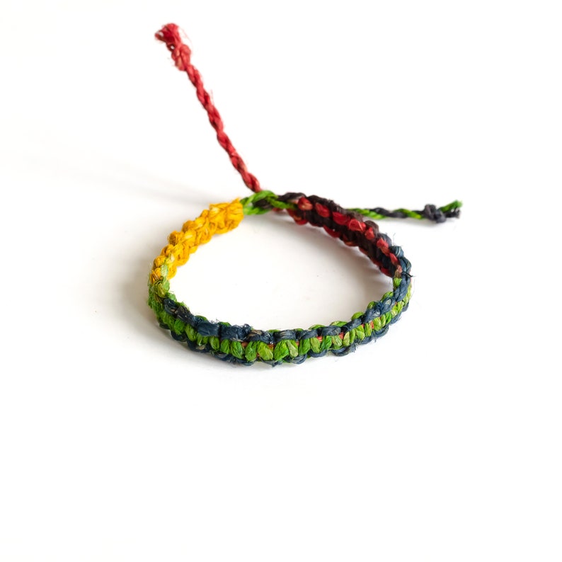 Hemp bracelet boho hippie bracelet braided bracelet hemp | Etsy