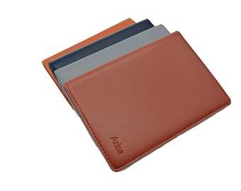 Leather Passport Book Holder/Sleeve