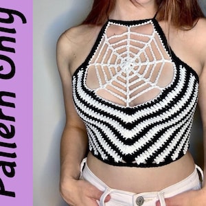 PATTERN | The Spiderweb Top Crochet Pattern