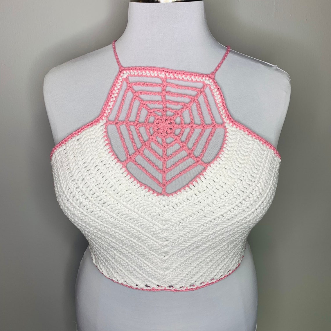 PATTERN the Spiderweb Top Crochet Pattern Etsy