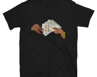 pay to play short sleeve tee // tshirt // money // hand // hustle // henna // brown // desi // indian // south asian