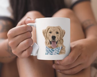 Custom Pet Portrait Mug