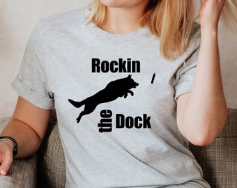 German Shepherd Dock Diving Shirt