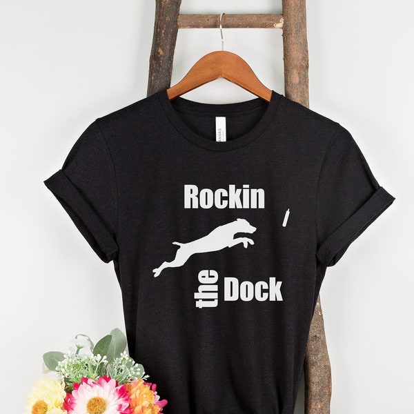 Dog Dock Diving Shirt Etsy