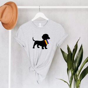 Dachshund Pride Flag Shirt image 2