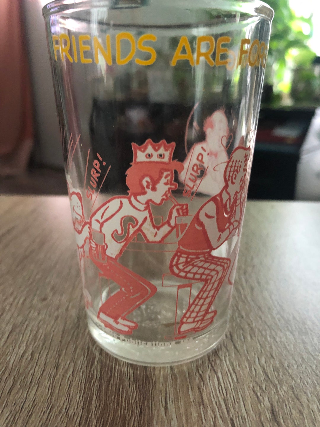 Archie Comic Juice Glass 1970s Jughead Etsy