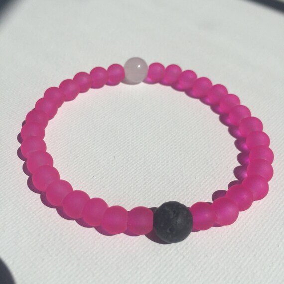 Aromatherapy Bracelet Lava Bead Balance Healing Crystals Etsy