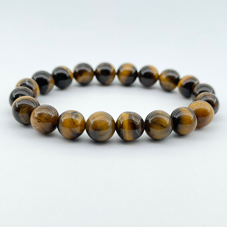 Mens Bracelet Tigers Eye Fathers Day Gift From Wife Gifts For Dad