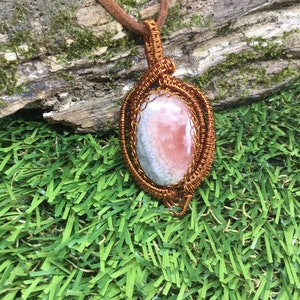 Collier Pendentif BUTW En Argent Sterling Avec Rhodochrosite - Neuf Avec étiquettes