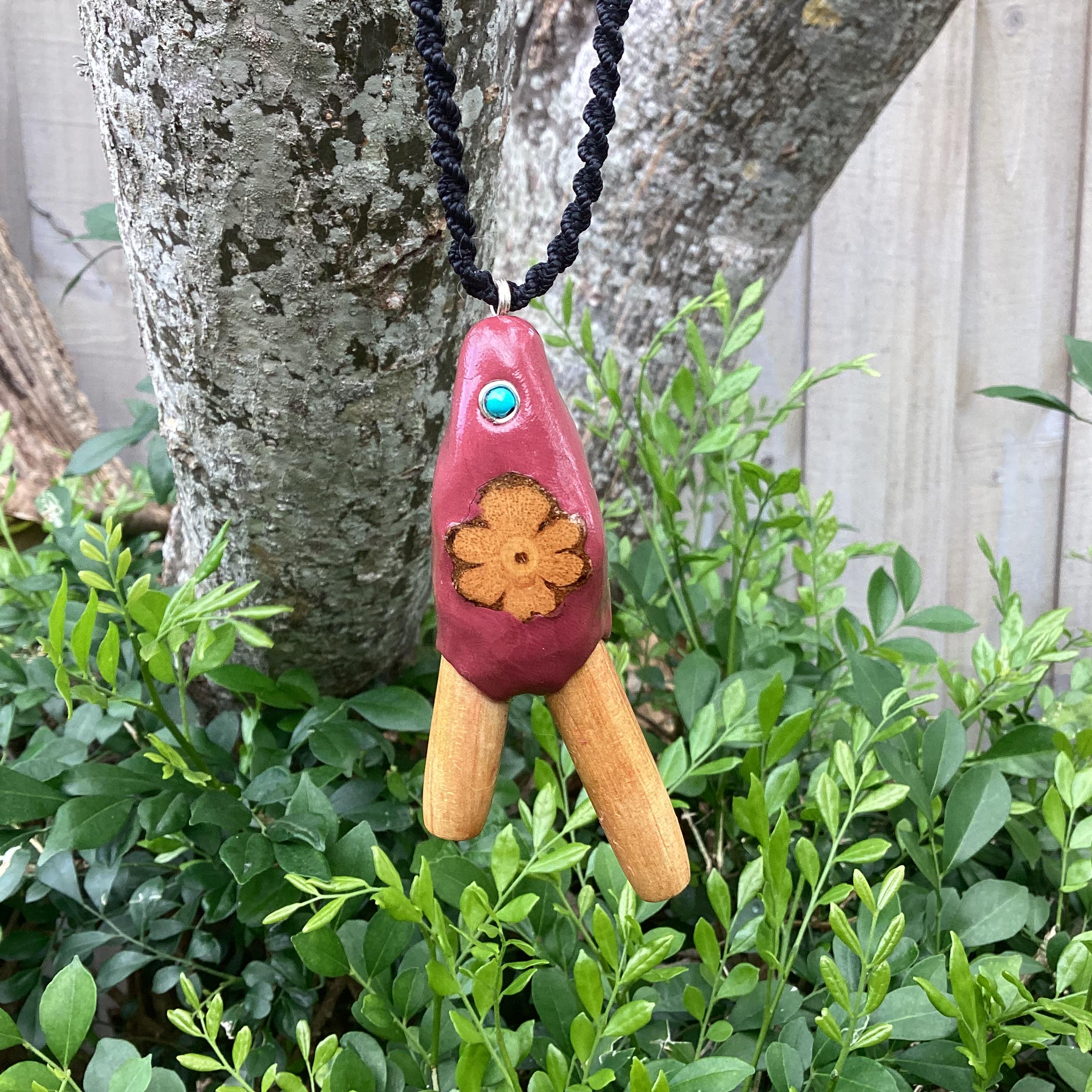 Handmade Kuripe Self-applicator, kuripe for Rapeh, Ritual Ceremony Shamanic Pipe, Rapeh