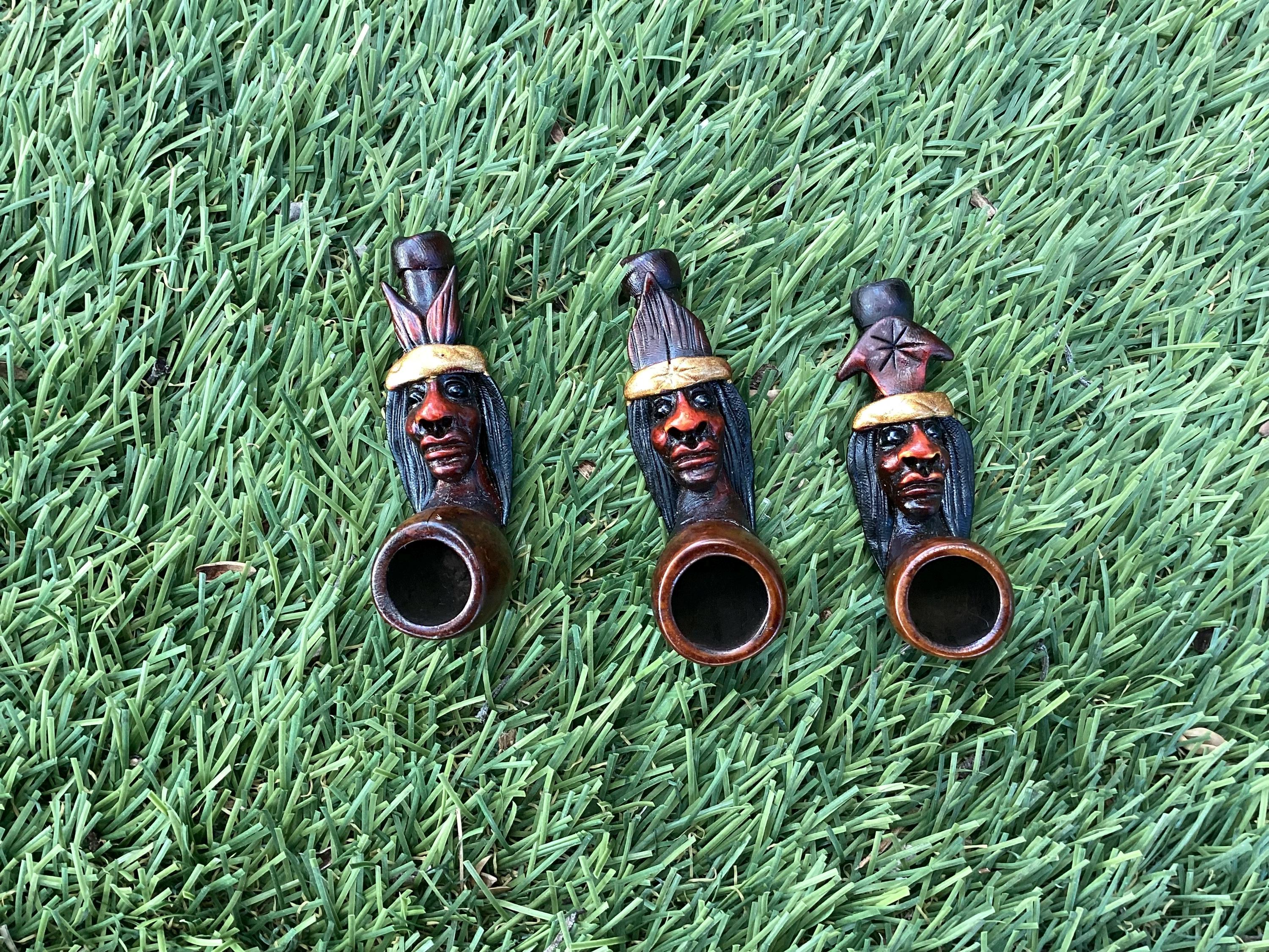 Shaman Inka Inka Smoking Pipe, Shaman Smoking Pipe, Ritual Ceremony Shamanic Pipe ...