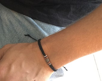 Makramee-Herrenarmband, gewebtes Unisex-Armband, wasserdichtes Armband