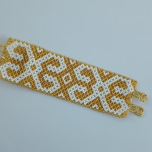 Shipibo Beaded Bracelet, Handmade Shamanic Bracelet, Ceremony Bracelet