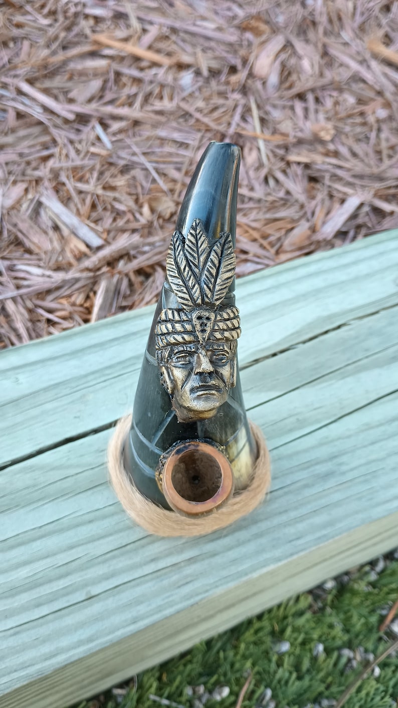 Shaman Inka Inka Smoking Pipe, Shaman Smoking Pipe, Ritual Ceremony Shamanic Pipe ...