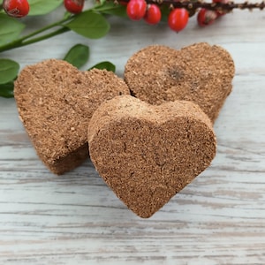 Palo Santo Herz Räucherstäbchen, 3 Stück Palo Santo Smudge Räucherstäbchen