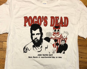 Pogo's Dead screen printed tee