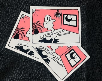 Haunt Yourself aka Pink/Ghost Sticker Pack of 3