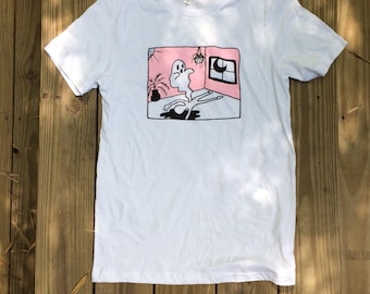 Haunt Yourself Screen Printed Tee | Etsy
