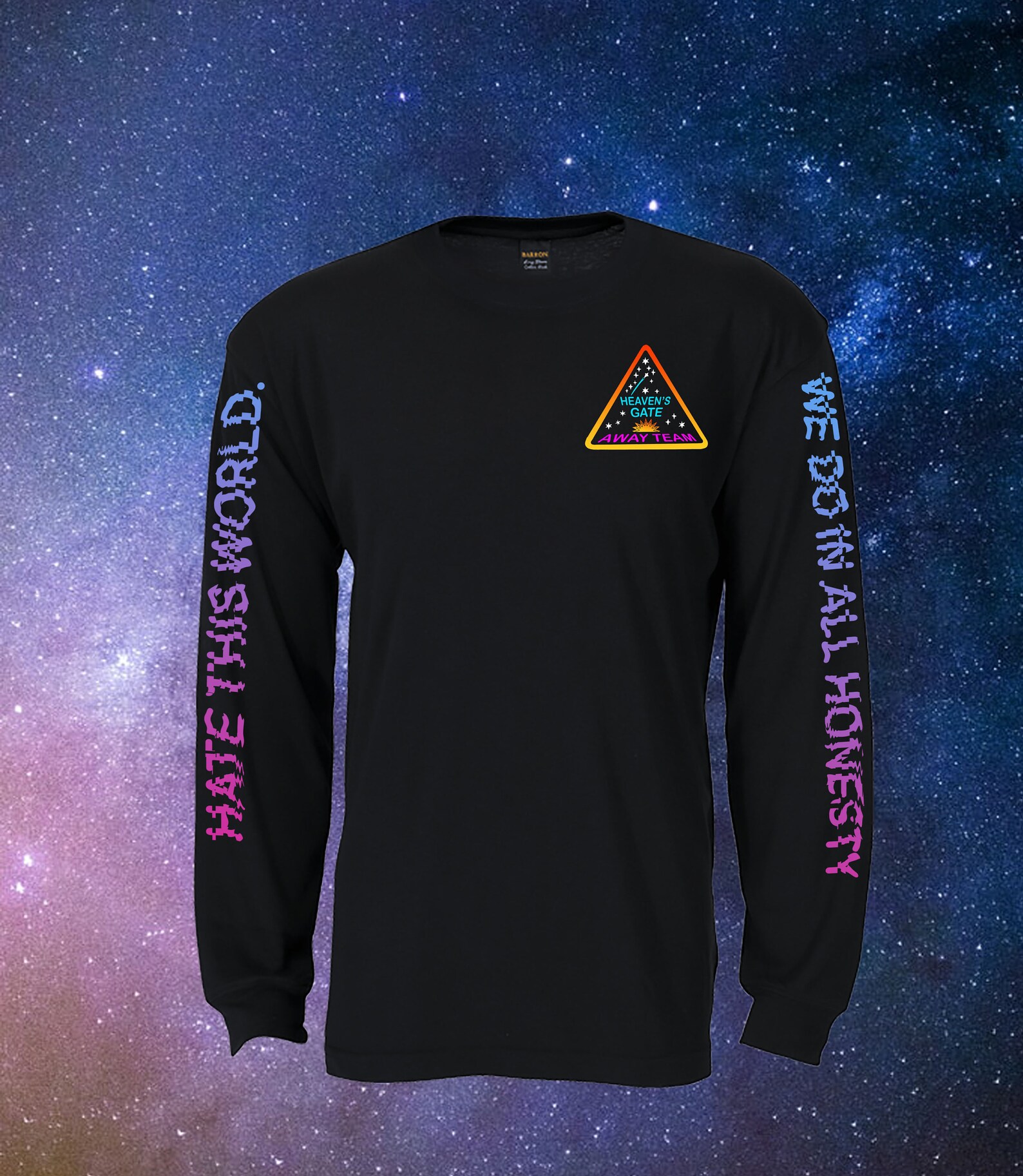 heaven's gate away team shirt