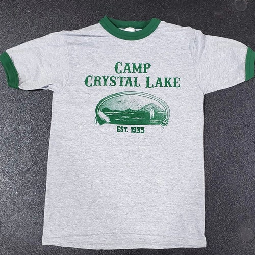 Camp Crystal Lake Friday the 13th Ringer Tee - Etsy