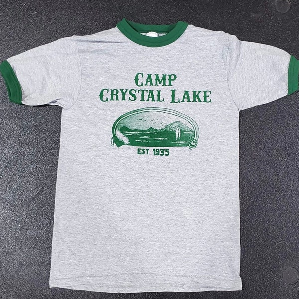 | du Camp Crystal Lake Vendredi 13 Ringer Tee