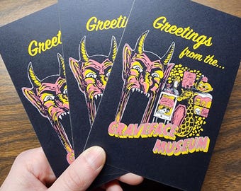 Graveface Museum Postcard Pack (3pcs)