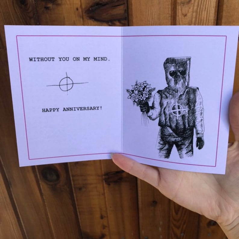 Zodiac Killer True Crime Anniversary Card Etsy