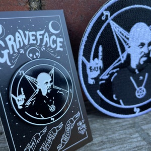 Anton LaVey Church of Satan Founder | Enamel Pin & Patch