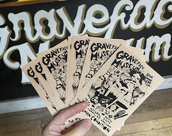 Graveface Museum Postcard Pack (3pcs)