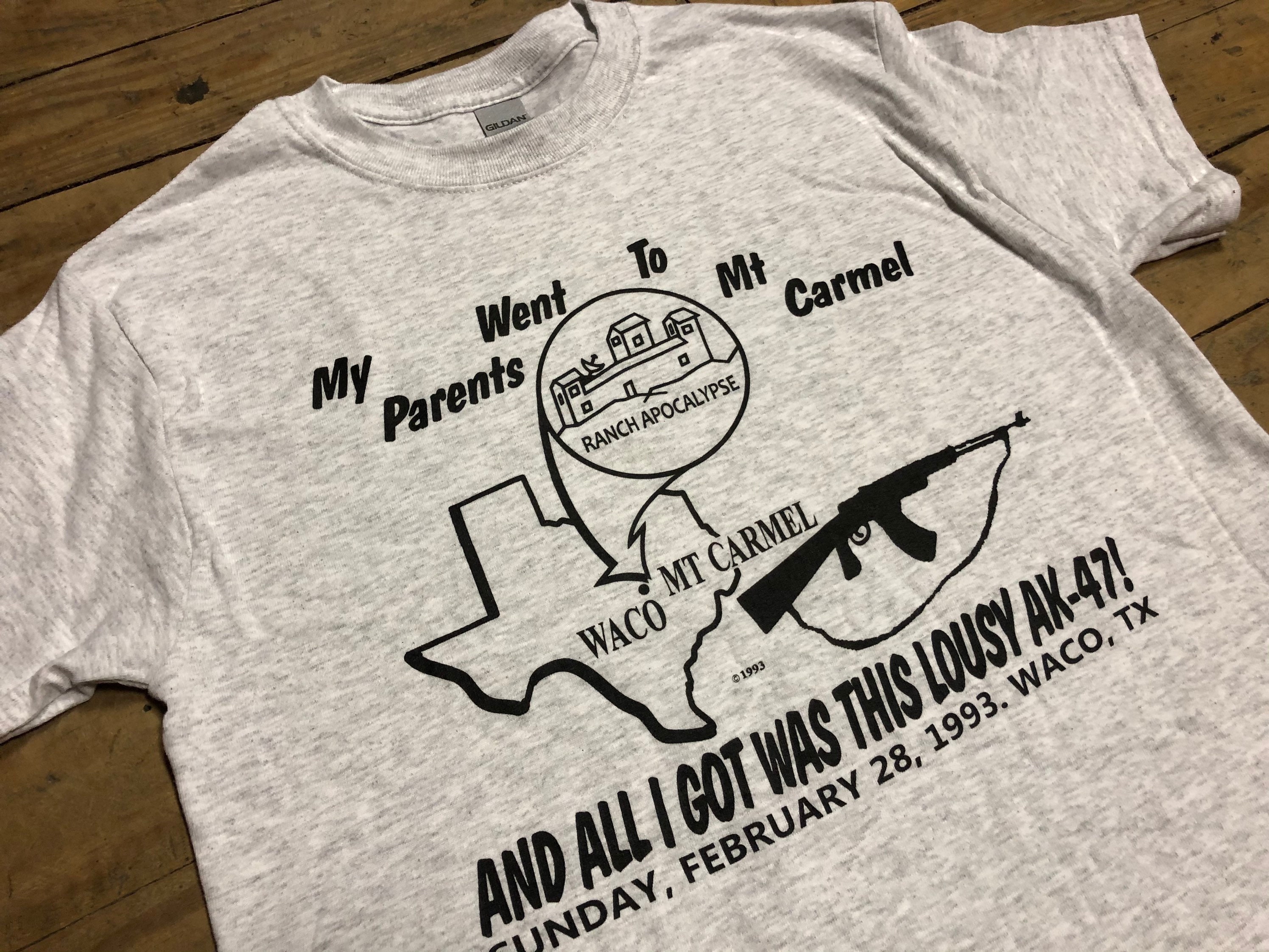 My Parents Went to Mount Carmel Tourist Tee | David Koresh