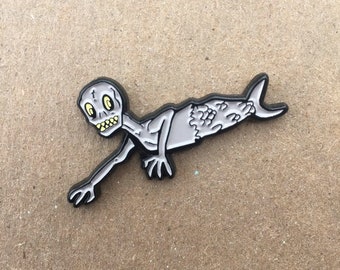 Vintage Sideshow - Feejee Mermaid enamel pin