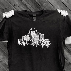 NeverNotGoth logo tee