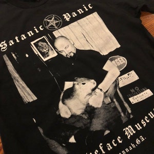 Anton Lavey Shirt - Etsy