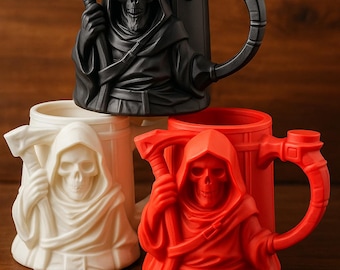 Grim Reaper Can Holder – Gothic Gamer & Beer Lover’s Must-Have