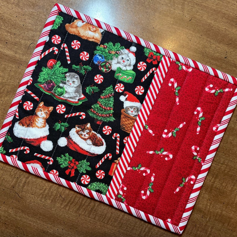 Christmas Mug Rug - Etsy