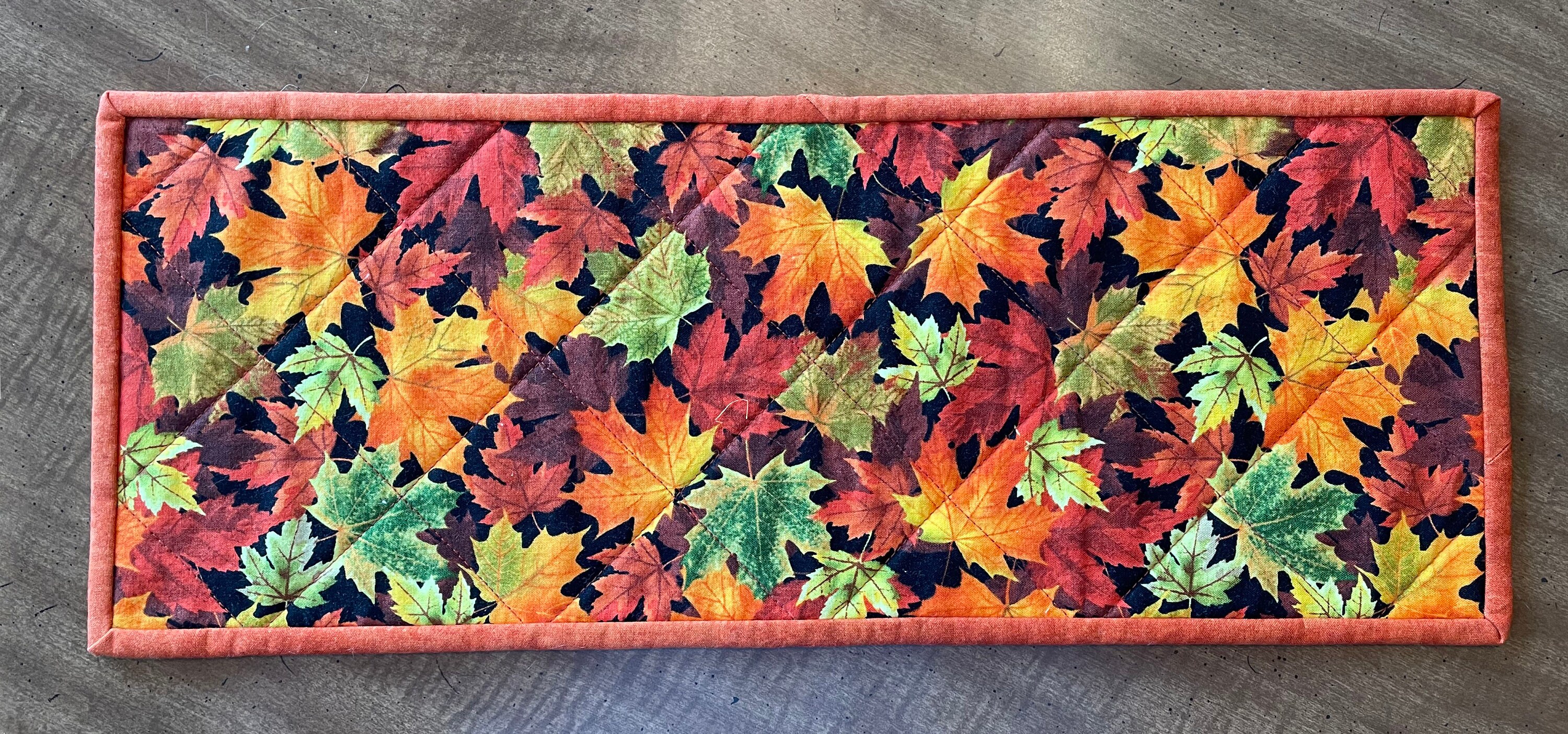 Quilted Fall Toilet Tank Topper Fall Decor Item 840 Etsy
