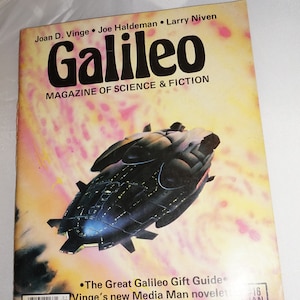 Collectible 1980 Galileo Science Fiction Magazine | Issue #16 Rare Pulp Magazine